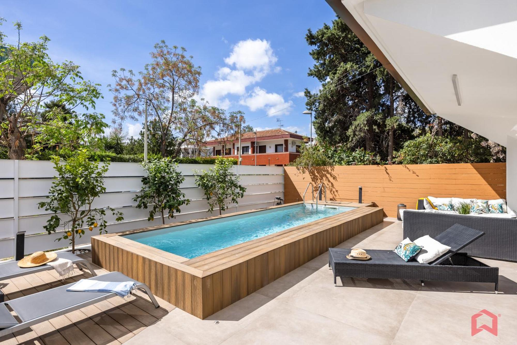 Appartamento In Villa Con Piscina Privata Palermo Exterior foto